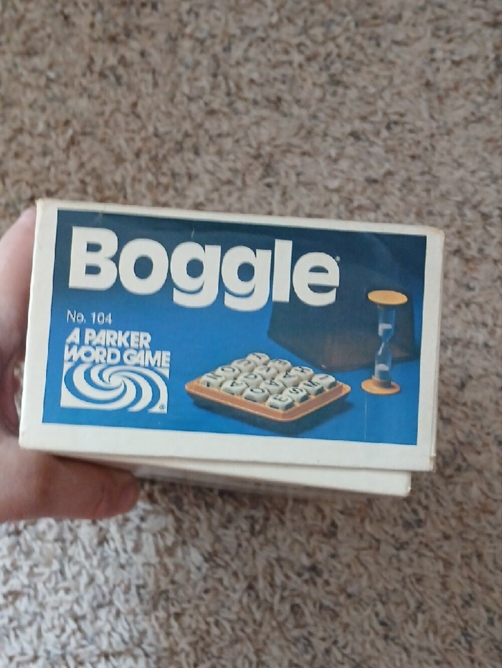 Parker Brothers Boggle Word Game - Blue - Picture 3 of 6